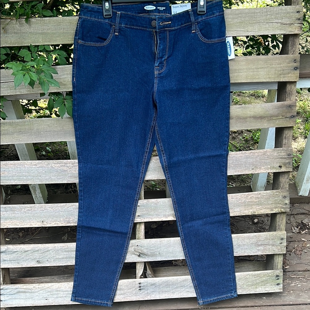 Old Navy Blue Skinny Jeans Classic Fit